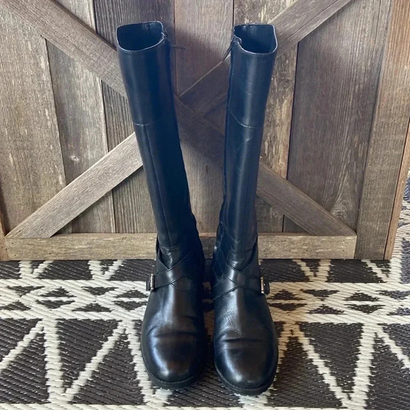 LAUREN Ralph  Lauren | Sahara Leather Boots - Picture 3 of 9